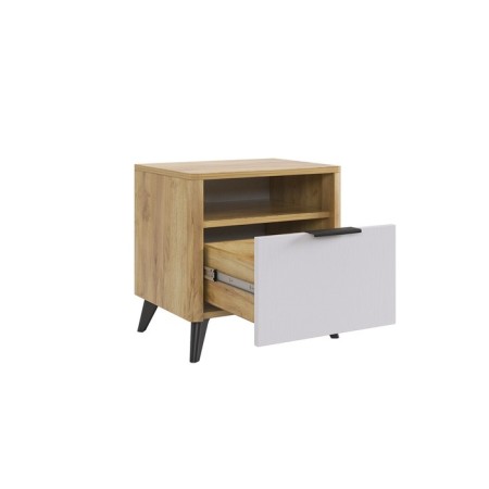 Bedside room Adam 464x401x450 oak craft gold/white tree-1