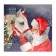 New Year's napkins Paper Home Collection "True Friend", 3 layers, 33x33 cm, 20 pcs