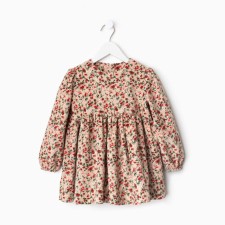 Dress for the girl Minaku col. beige, height 98 cm