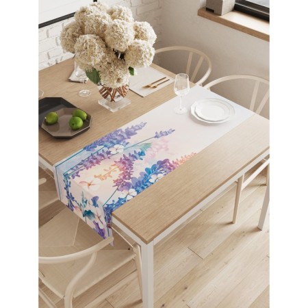 Walking on the table "Lavender Morning", Oxford, size 40x145 cm