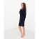 Shirt (shirt) female kaftan “points”, blue color, size 40-42