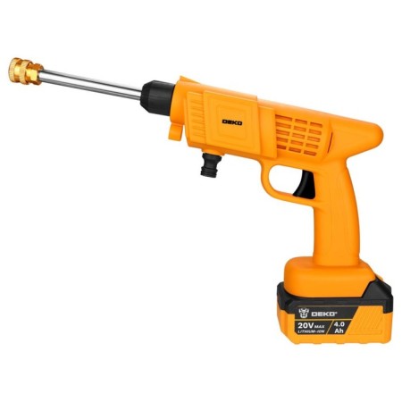 High pressure washing battery DEKO DKCW25, 20 V, 2x4 Ah, 40 bar, hose 5 m-2
