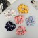 Hair elastic band "Orbit" Summer flowers, 10 cm, mix