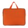 Folder with A4 handles, 360 x 270 x 80 mm, textile, inner pocket, orange 1sh48