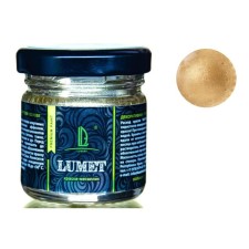 Organic paint - liquid revelry Luxart Lumet, 33 g, metallic (sand gold) 