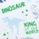 Diamond "Baby I" Dino 100*150 cm, 100% cotton