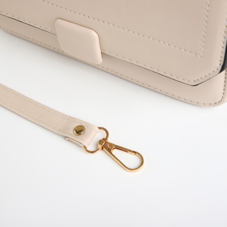 Bag Women's Messenger on Magnet, Milk color-7