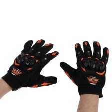 Motorcycle gloves with protective inserts, Seek Win, size XL