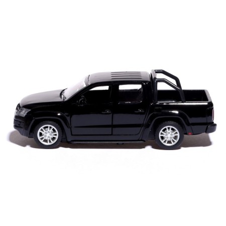 Metal “tundra” machine, doors open, 1:32, inertia, black color-1