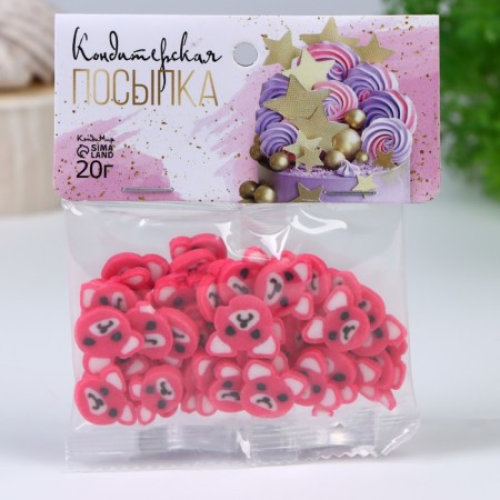Confectionery Panda "Panda", Pink, 20 g-1