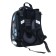 School backpack 38 x 30 x 16 cm, ergonomic back, Stavia "Militari", multicolor/gray