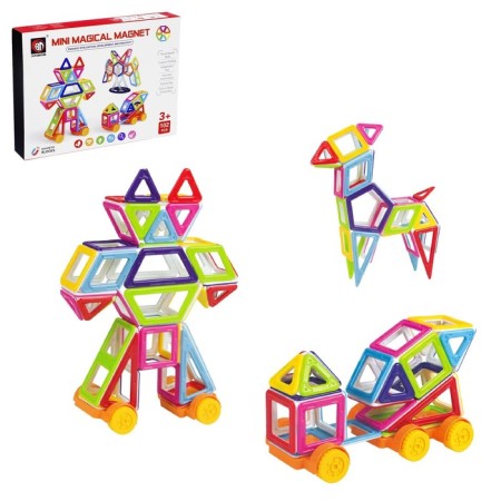 Magnetic designer "Mini Magic Magnet", 102 details
