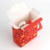 Gift box New Year's Folding with 3D effect "New Year's Wreath", 18 x 15 x 7.5 cm, New Year