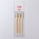 A razor for eyebrow correction, 8.5 × 0.8 cm, set - 3 pcs, beige color
