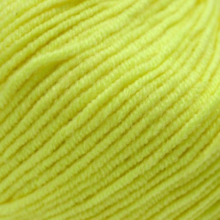 Yarn "jeans" 55% cotton, 45% acrylic 160m/50g (58 lemon)-7