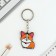 Acrylic keychain "Corgi", 7.2 x 14 cm