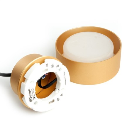 Ceiling light Feron HL3678, IP20, GX53, 12 W, 110xx74.5 mm, color gold-7