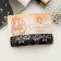 Halfish hair clip "Shine of night" 9 cm
