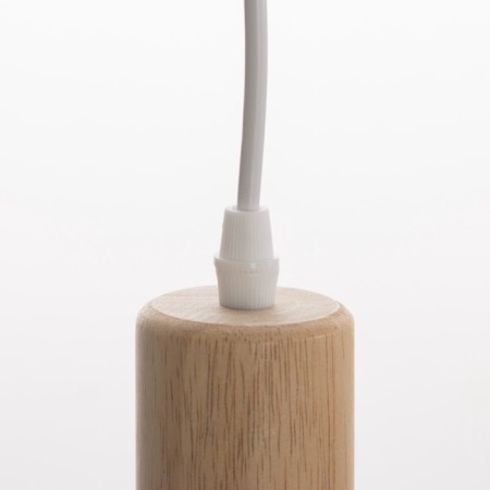 Suspension lamp "Claud" cylinder 1x40W E27 white 5x6.5x95cm-5