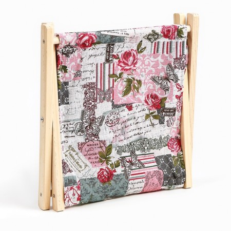 Newspaper, stand for books and magazines "Rose", 26 × 16 × 23 cm-4