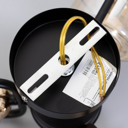 Maintenance chandelier 3he27 40w Black 43x43x21cm Bayerlux-7