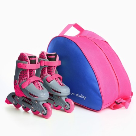 Figure Skating roller skates, 40x32x20 cm, blue-9