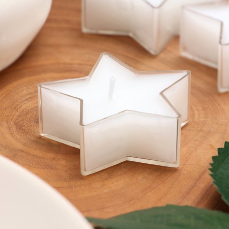 Set of candles in the sleeve "Star", 12 pcs, white-4