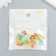 Decor for creativity Plastic "Fish Orange with a green-blue tail" with gold 2.5x3 cm