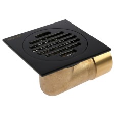 Gag Aflorn AF20510F-10, 100x100 mm, horizontal, brass, black