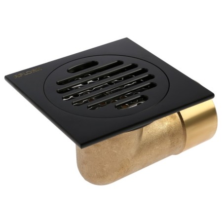 Gag Aflorn AF20510F-10, 100x100 mm, horizontal, brass, black