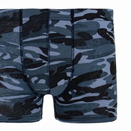 Panties men's boxers, color blue camouflage, size 50-6