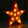 Night Plastic from batteries 2AA "Zvezda" MIX 24x23x5 cm Risalux
