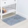 Bath and toilet mat “Fluff”, 50 × 80 cm, color gray