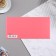 Money envelope "Universal" velvet, flower, pink background, 19x9.3 cm