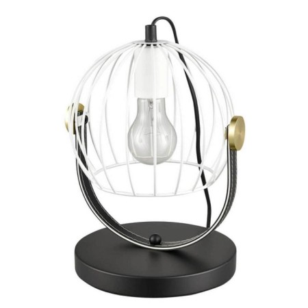 Pasquale table lamp, 1x60W E27, black color, gold