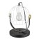 Pasquale table lamp, 1x60W E27, black color, gold