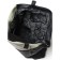 Youth bag, artificial leather, 420x330x140 cm, black/olive