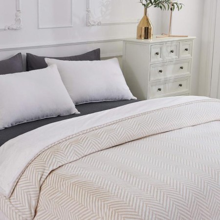 Florence bedspread, size 160x220 cm, beige color-2