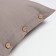 A set of pillowcases Ethel 50*70 cm - 2 pcs, col. Gray, greedy cotton, 140g/m2