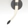 Bra Mantra Armonia, LED, 12W, 900LM, 3000K, 180x150x520 mm, color titanium