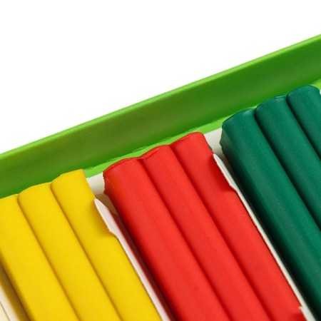 Plasticine soft (wax) 6 colors 90 g Gamma "bee", with a stack, cardboard packaging 280029n-2