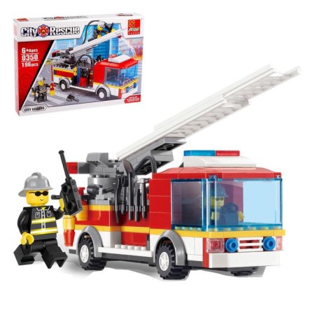 Designer "Fire machine", 196 parts