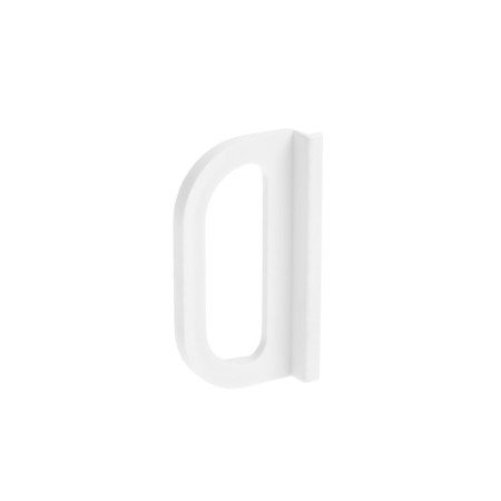Handle for a mosquito net, plastic white, 250 pcs-1