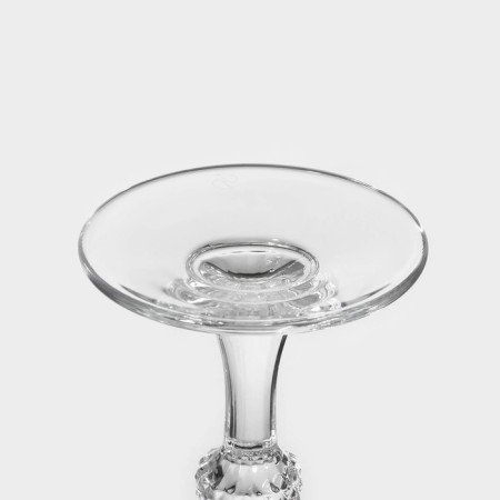 Diamond glass glasses set, 245 ml, 6 pcs-5