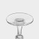 Diamond glass glasses set, 245 ml, 6 pcs