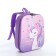 Baby backpack on lightning, lilac color