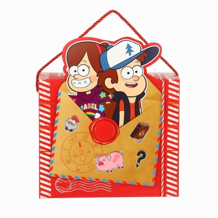 Package-Korobok, New Year, 27 x 23 x 12 cm, gravity farz-1