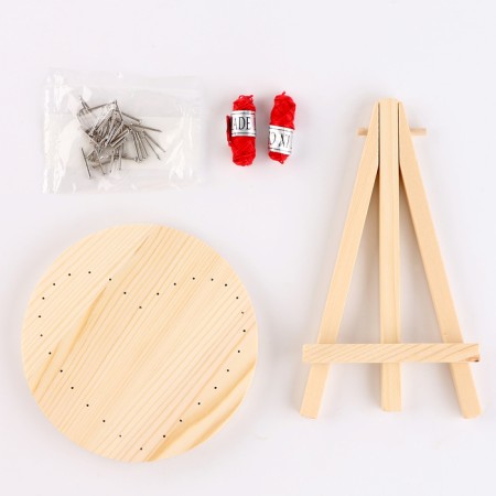 Set for creativity "String art. Heart "on the stand-2