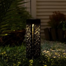 Uniel Garden Lamp Magitor on a sunny battery, 6 × 31 × 6 cm, a glow of warm white