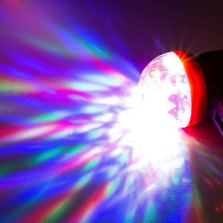 Night "Crystal" Led usb RGB MIX 4x4x4.3 cm Risalux-3